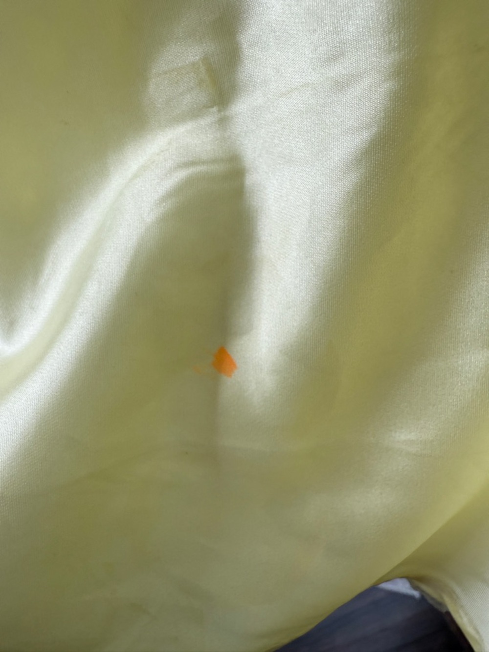 Satin Buttercup Ruffle Mini Dress NWOT - Picture 5 of 6